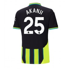 Manchester City Manuel Akanji #25 Bortatröja 2024-25 Korta ärmar